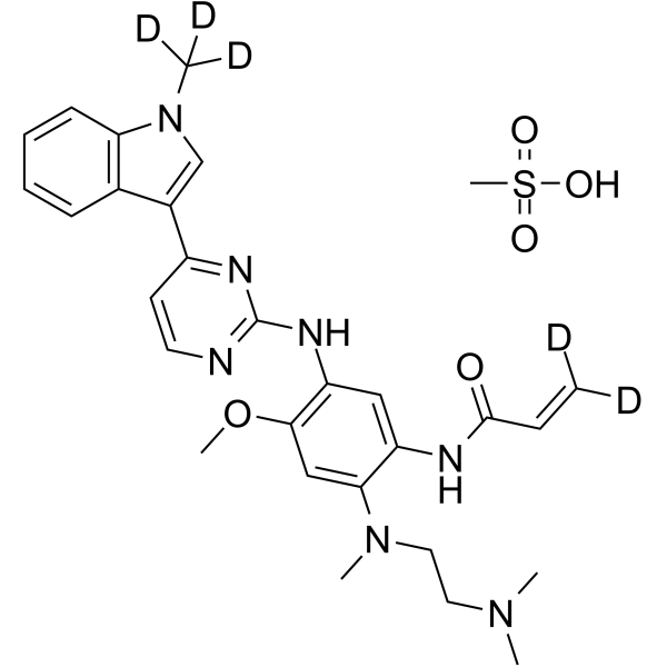 Dosimertinib-d5 mesylate 2403760-72-3